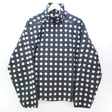BLACK COMME des GARCONS×NIKE DOT NYLON JACKET ブラック コムデギャルソン ナイキ ドット アノラックジャケット サイズ:M/ブラック/ホワイト【中古】【DM】【四日市 併売品】【125-180827-11CH】