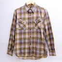 WEST RIDEiEGXgChj COTTON CHECK SHIRTS `FbN@TCYFSyÁzyAJWzyls izy128-190209-02YHz