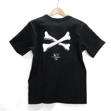 WTAPS×VANS DESIGN S/S 05 TEE ダブルタップス×ヴァンズ デザイン ショートスリーブ 05 T 161ATVND-CSM01S　ブラック　サイズ：L【中古】【127 ルード】【四日市 併売品】【127-190910-08USH】