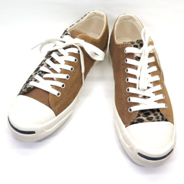 CONVERSE JACK PURCELL RET BB コンバース ジャック パーセル レット BB ビリーズ/ブレンド レオパード 1CL575 BILLY’S BLEND ビリーズ別注 33300120 US7.5 約26cm 【中古】【139 スニーカー】【四日市 併売品】【139-220522-01OH】