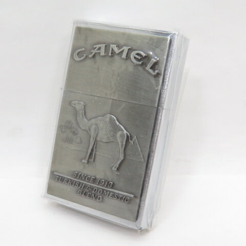 ZIPPO ジッポー CAMEL キャメル 1932レプリカ セカンドリリース メタル貼 紙箱 専用Tin缶ケース付き 【中古】【146 ZIPPO】【四日市 併売品】【146-230528-03OH】