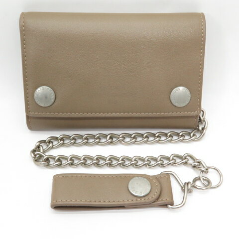 WTAPS 2020SS CREAM / WALLET. SYNTHETIC LEATHER 201MYDT-AC07 _u^bvX N[ O܂z U[EHbg `F[ x[W yÁzy138 zzyls izy138-240418-08OHz
