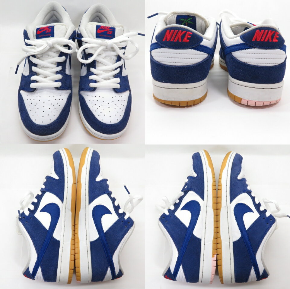 NIKE SB DUNK LOW PRO PRM LOS ANGELES DODGERS ナイキ スケートボーディング ダンク ロー プレミアム ロサンゼルス ドジャース DO9395-400 US9 約27.0cm　スニーカー 【中古】【139 スニーカー】【四日市 併売品】【139-241020-01OH】