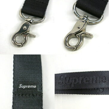 SUPREME 16SS NYLON LANYARD シュプリーム ナイロン ランヤード ブラック【中古】【147 その他アクセ】【四日市 併売品】【147-200504-04USH】