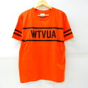 WTAPS（ダブルタップス） 18AW WTVUA S/S TEE 半袖 Tシャツ オレンジ サイズ：M【中古】【127 ルード】【四日市 併売品】【127-200727-10YH】