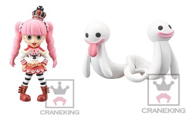 BANPRESTO / バンプレスト WCF ワンピース ワールドコレクタブルフィギュア ワーコレ ペローナ&ホロホロゴースト 2種セット トレジャーラリーIII セガ限定 クラバウターマンver. 【中古】【ワンピースフィギュア】【四日市 併売品】【063-210204-06HH】