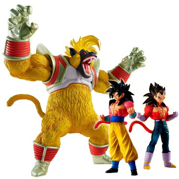 BANDAI/バンダイ HG ドラゴンボールGT 大猿覚醒編 超サイヤ人4孫悟空/超サイヤ人4ベジータ/大猿ベビー【中古】【フィギュア・ブリスター】【四日市 併売品】【065-210316-88HH】