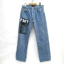 TMT　RETROSPECT Levi's 501 ティーエムティー　レトロスペクト リーバイス 501 プリントデニム インディゴ　サイズ：W31