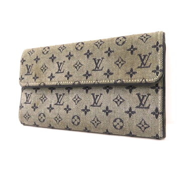 LOUIS VUITTON（ルイヴィトン） モノグラムミニ ポルトトレゾール インターナショナル M92242/CA0042　ブラック/グレー【中古】【148 SPブランド】【四日市 併売品】【148-210806-08USH】