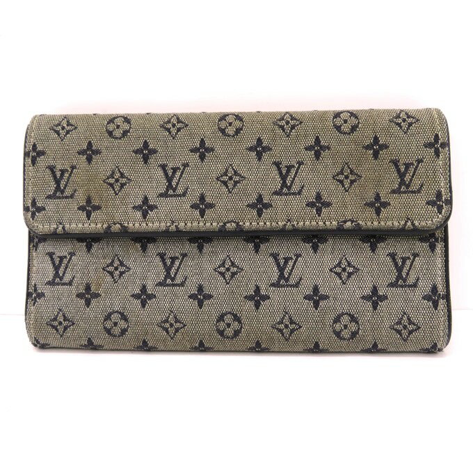 LOUIS VUITTON（ルイヴィトン） モノグラムミニ ポルトトレゾール インターナショナル M92242/CA0042　ブラック/グレー【中古】【148 SPブランド】【四日市 併売品】【148-210806-08USH】