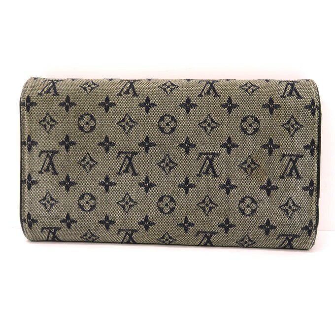 LOUIS VUITTON（ルイヴィトン） モノグラムミニ ポルトトレゾール インターナショナル M92242/CA0042　ブラック/グレー【中古】【148 SPブランド】【四日市 併売品】【148-210806-08USH】