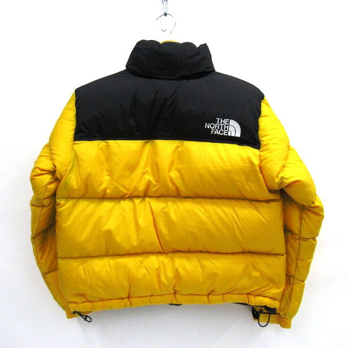 THE NORTH FACE　Short Nuptse Jacket ノースフェイス　ショート ヌプシジャケット NDW91952　イエロー　サイズ：M【中古】【129 アウトドア】【四日市 併売品】【129-220129-02USH】