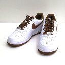 NIKE AIR FORCE 1 '07 ナイキ エア フォース 1 '07 DH7561-100　ホワイト/ピーカン　サイズ：26cm【中古】【139 スニーカー】【四日市 併売品】【139-220421-13USH】