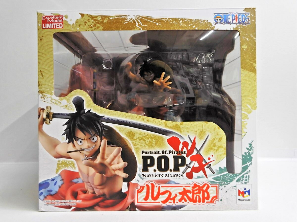 MegaHouse/メガハウス Excellent Model LIMITED Portrait.Of.Pirates ワンピース "Warriors Alliance" P.O.P ルフィ太郎【中古】【ワンピースフィギュア】【四日市 併売品】【063-220613-07ZH】