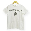 NUMBER(N)INE　POWER POP SKULL S/S TEE ナンバーナイン　パワーポップ スカルプリント ショートスリーブ T / ダメージ加工 ホワイト　サイズ：1（S相当）【中古】【125 DM】【四日市 併売品】【125-220807-06USH】