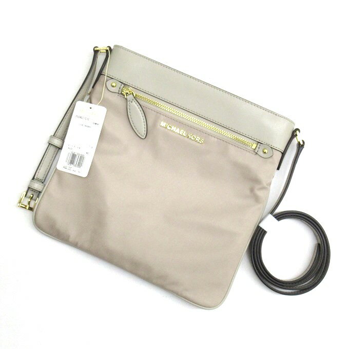 MICHAEL KORS CONNIE LG NS CROSSBODY マイケルコース コニー ラージ ノースサウス クロスボディ / ショルダーバッグ 35S9GI7C7C セメント(ベージュ系)【中古】【137 カバン】【四日市 併売品】【137-221028-19USH】