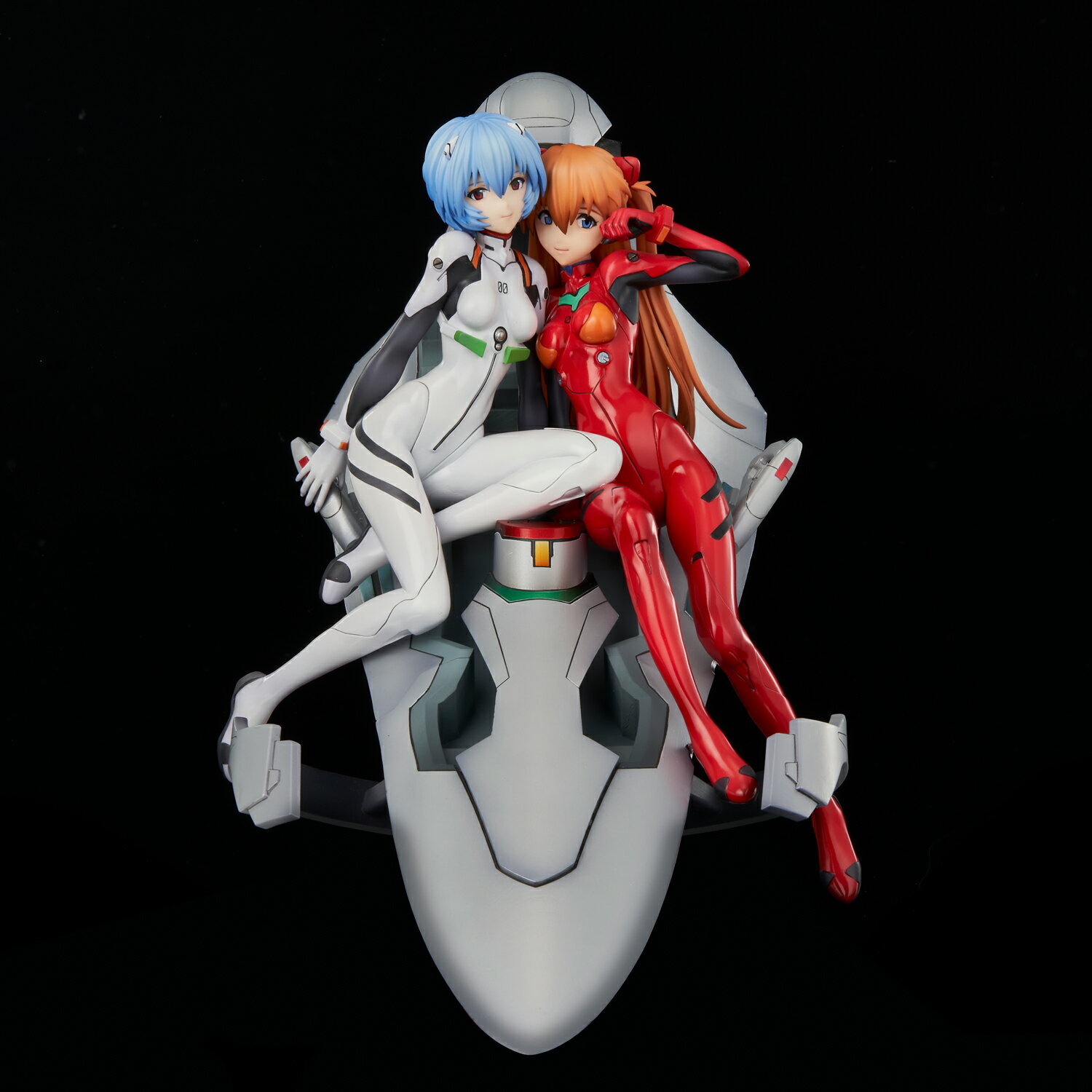 U:C/ユニオンクリエイティブ 新世紀エヴァンゲリオン レイ＆アスカ ～twinmore Object～【中古】【美少女フィギュア】【四日市 併売品】【064-230609-06ZH】