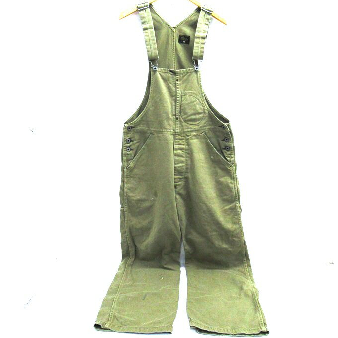 GERUGA(ゲルガ) オーバーオール GR-P-35 カーキ サイズ:3(M~L相当)【中古】【127 ルード】【四日市 併売品】【127-230610-07USH】
