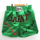 SAINT Mxxxxxx/SAINT MICHAEL BOXING SHORTS セント マイケル ボクシング ショーツ SM-S23-0000-063 グリーン サイズ：XL【中古】【126 ストリート】【四日市 併売品】【126-230701-03USH】