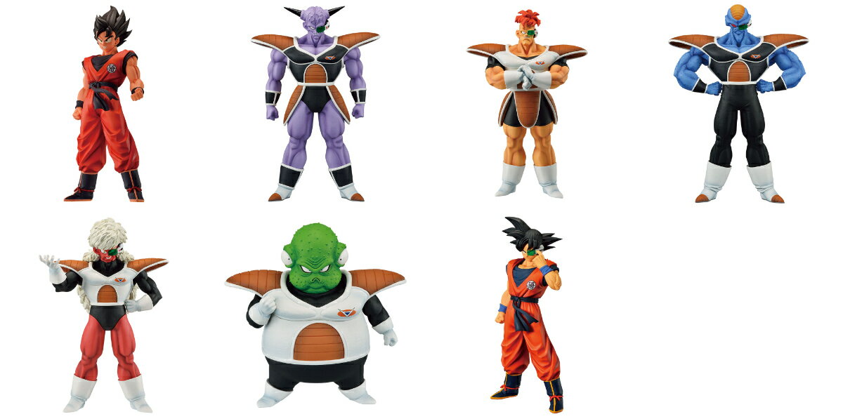 BANDAI SPIRITS/バンダイスピリッツ ドラゴンボールZ一番くじ ドラゴンボール ギニュー特戦隊‼来襲 フィギュア 7種セット【中古】【フィギュア・ブリスター】【四日市 併売品】【065-231014-02ZH】