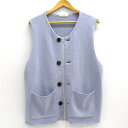MATSUFUJI Modified Farmers Knit Vest マツフジ モディファイ ファーマーズ ニットベスト M211-0501 ブルー サイズ...