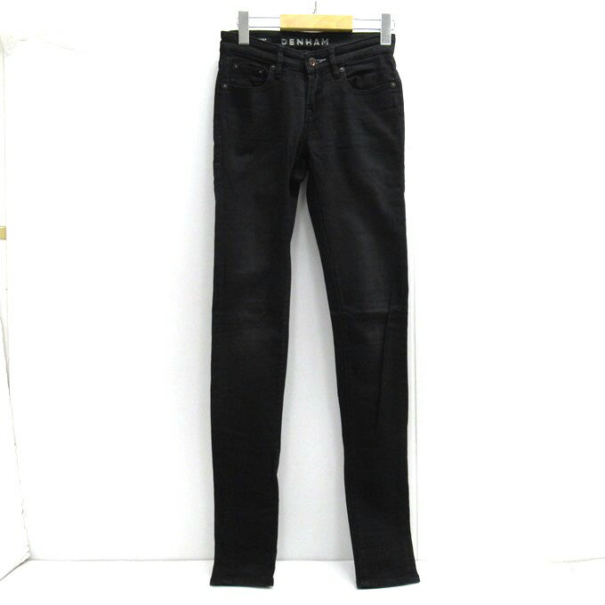 DENHAM（デンハム） レディース デニムパンツ / スキニージーンズ 02-13-11-11-001　ブラック　サイズ：23【中古】【133 レディースボトムス】【四日市 併売品】【133-231003-03USH】