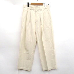 stein　WIDE STRAIGHT TROUSERS シュタイン　ワイド ストレート トラウザーズ ST.227-3　オフホワイト　サイズ：S【中古】【125 DM】【四日市 併売品】【125-231011-04USH】