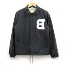 Champion × BAND OF OUTSIDERS（チャンピオン×バンド オブ アウトサイダーズ） コーチジャケット ブラック サイズ：XS【中古】【122 インポート】【四日市 併売品】【122-231215-12USH】