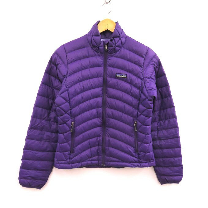 Patagonia Down Jacket パタゴニア ダウンジャケット 84682FO パープル サイズ：XS【中古】【132 レディーストップス】【四日市 併売品】【132-231214-06VH】