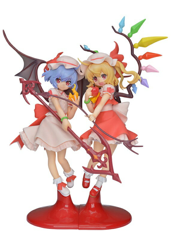 SEGA/セガ 東方Project プレミアムフィギュア レミリア・スカーレット + フランドール・スカーレット2体セット【中古】【美少女フィギュア】【四日市 併売品】【064-240229-20ZH】