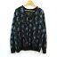 Needles　STUDIOUS 別注 Flower Mohair Cardigan ニードルズ　花柄 モヘヤ カーディガン NS1542　ブラック　サイズ：M【中古】【125 DM】【四日市 併売品】【125-240417-02VH】