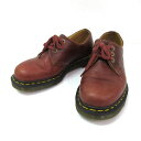 Dr.Martens　PASCAL / Denver Veg Tan ドクターマーチン　パスカル / ホーウィーン社製デンバー革 3ホールシューズ 30580293　ティンバーブラウン　サイズ：UK7（26.0cm）【中古】【140 その他靴】【四日市 併売品】【140-240406-06USH】 1