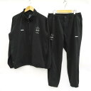 F.C.R.B/F.C.Real Bristol PDK JACKET / PDK SHIRRING HEM PANTS エフシーレアルブリストル ジャケット / パンツ セットアップ FCRB-240002/FCRB-240005 ブラック サイズ：L【中古】【122 インポート】【四日市 併売品】【122-240425-03VH】