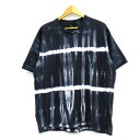 Needles STUDIOUS別注 Tie Dye S/S Tee ニードルス ステュディオス別注 タイダイ Tシャツ OT1576 ネイビー サイズ:XL【中古】【125 DM】【四日市 併売品】【125-250703-02SH】