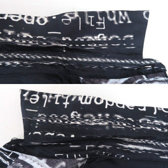 TAAKK　19AW DIGITAL GLITCH L/S SHIRTS ターク　デジタル グリッチ 長袖 シャツ TA19AW-SH021　ネイビー　サイズ：1【中古】【125 DM】【四日市 併売品】【125-250810-03VH】