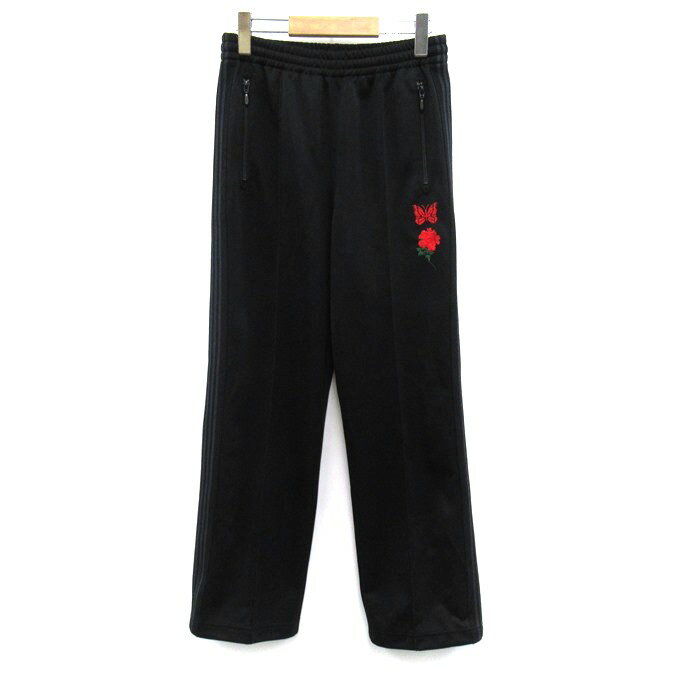 Needles×WILDSIDE 22SS TRACK PANTS ニードルズ/ニードルス×ワイルドサイド トラックパンツ KP997　ブラック　サイズ：XS【中古】【125 DM】【四日市 併売品】【125-260312-06SH】