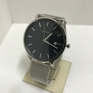 商品画像：フーリエ　楽天市場店で人気のSKAGEN(スカーゲン) クオーツ　SKW6327 カラー：シルバー×ネイビー【中古】【141 時計】【鈴鹿 併売品】【141-200527-05NS】