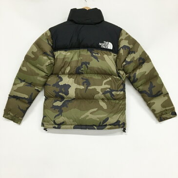 THE NORTH FACE (ザ ノースフェイス) Novelty Nuptse Jacket ND91842 サイズ:S カラー :ブラック/グリーン【中古】【129 アウトドア】【鈴鹿 併売品】【129-210609-04NS】