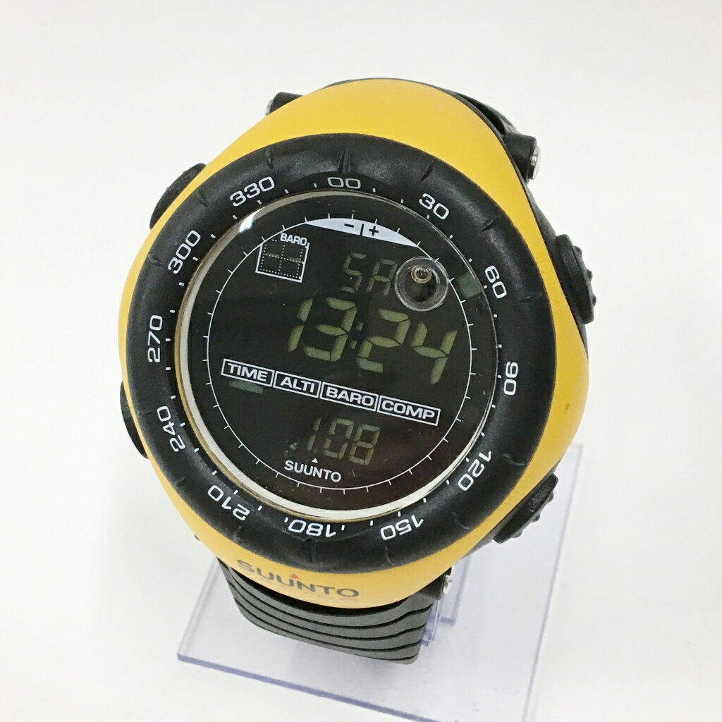 SUUNTO（スント） VECTOR YELLOW　メンズ腕時計 カラー：ブラック/イエロー【中古】【141 時計】【鈴鹿 併売品】【141-210716-02NS】のサムネイル