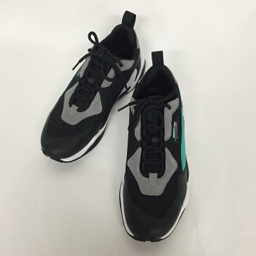 PUMA（プーマ） MERCEDES AMG PETRONAS MOTORSPORT サンダー サイズ：28.5cm　カラー：BLACK-SPECTRA GREEN【中古】【139 スニーカー】【鈴鹿 併売品】【139-190726-05NS】