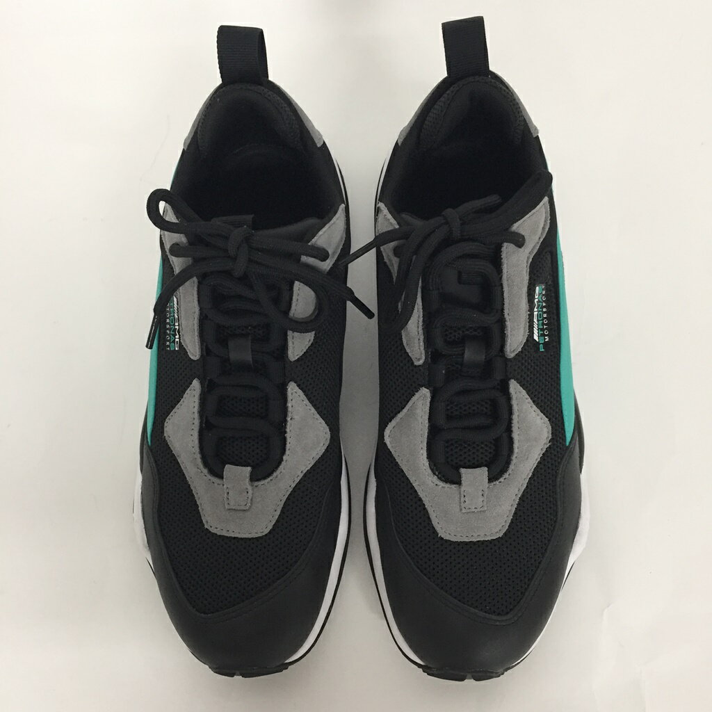 PUMA（プーマ） MERCEDES AMG PETRONAS MOTORSPORT サンダー サイズ：28.5cm　カラー：BLACK-SPECTRA GREEN【中古】【139 スニーカー】【鈴鹿 併売品】【139-190726-05NS】