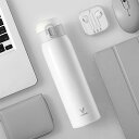 送料無料 真空大容量 460ml 魔法瓶 Xiaomi Viomi 316ステンレス製 水筒 白 軽量 保温 保冷 学校 出勤 外出 子ども 大人