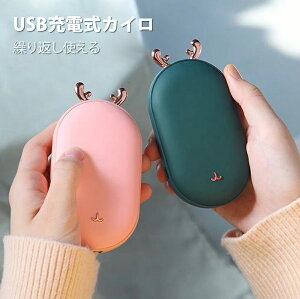 【送料無料】電気カイロ 充電式 USB充電 USB 電気 充電式 カイロ 携帯カイロ 電気式ハンドウォーマー ホッカイロ ハンドウォーマー 冬 ヒーター バッテリー ポケットウォーマー 大容量 5200mAh かわいい モバイル パワー ハンドウォーマー用 電気あんか ギフト プレゼント