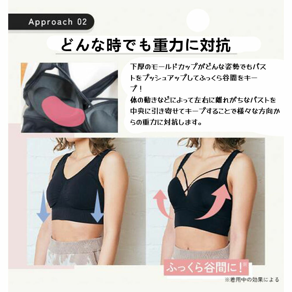 ブラジャー ブラ 単品 吸水 速乾 伸縮性に優れ 無地 肌に優しい 締め付けない 垂れない レディース ホワイト 087w 3