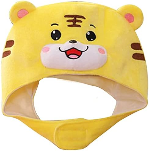 乐天商城 - コスプレ 帽子 虎 寅年 かぶり物 動物 可愛い ふわふわ アニマル もふもふ グッズ 写真撮影 着ぐるみ コスプレ パーティー 誕生日 プレゼント 冬 防寒 暖かい お出かけ用品 コスプレ道具 仮装 小物 防風防寒 やわらかい