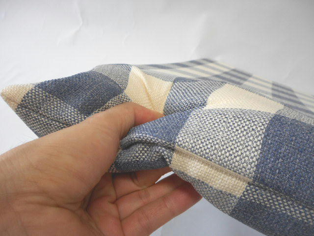 ウレタン座布団カバー 55x59cm銘仙判サイズ(カントリーチェック)【日本製】【撥水加工】座布団クッション座布団、座椅子洗える、国産、業務用おしゃれ、こたつ、敬老の日ヌードクッションカバー、旅館、ざぶとんカバーやわらかい [3]