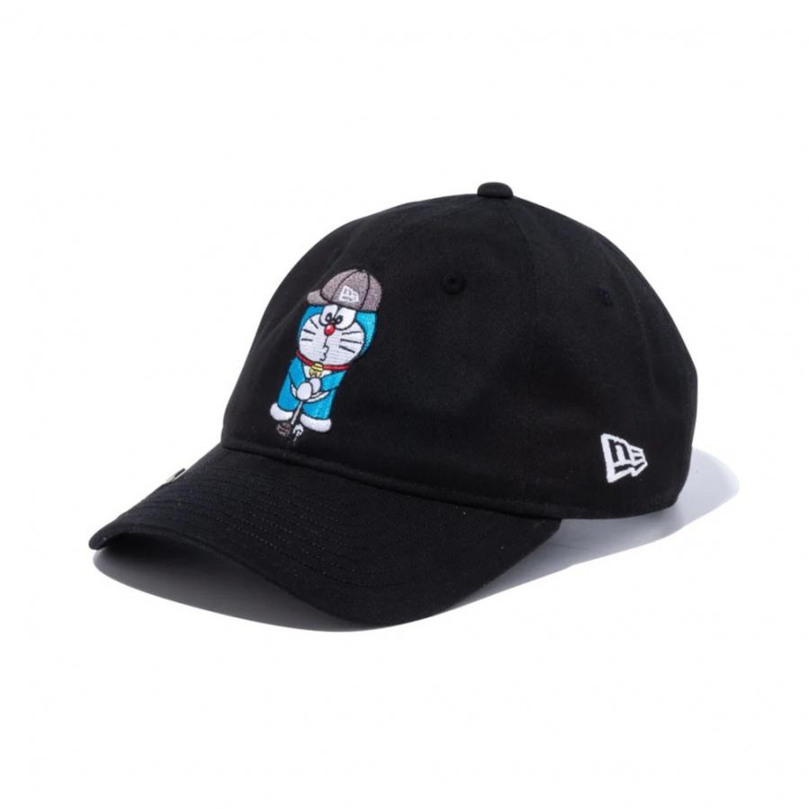 【新品】ニューエラ ドラえもん コラボ キャップ ゴルフ 帽子 9TWENTY 13546268 ブラック New Era GOLF Doraemon メンズ レディース 黒 アニメ 漫画