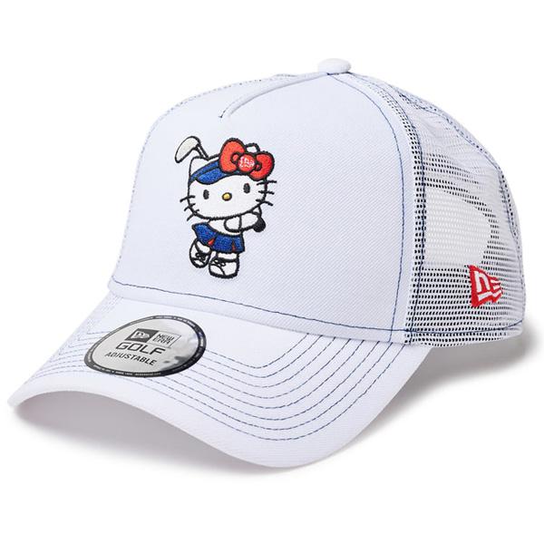 Rakuten - 【新品】ニューエラ ハローキティ コラボ レディース ゴルフ メッシュキャップ NEW ERA HELLO KITTY WOMEN'S 9FORTY A-FRAME TRUCKER cap golf