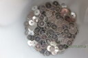 スパンコール 4mm 約400枚(約2g) 丸 シャイニー 透明 (SCC04SSKHY00)