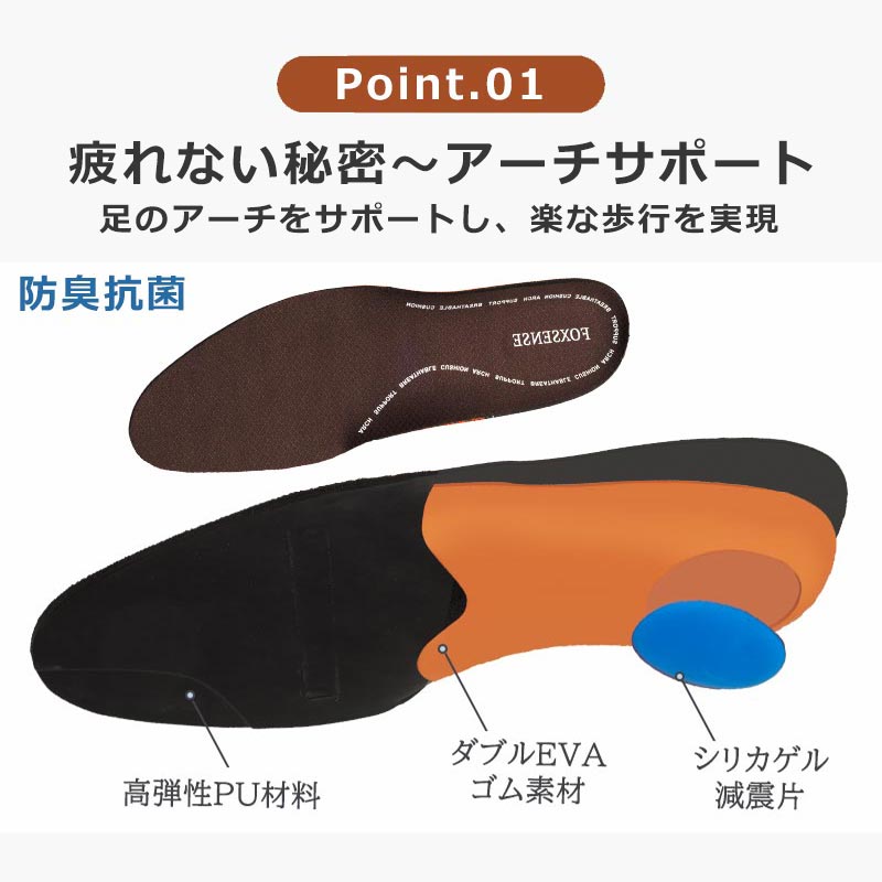 【最短翌日お届け】【交換無料】ビジネスシューズ メンズ革靴 スニーカー スリッポン 着脱簡単 ウォーキング 紳士靴 仕事用 男性靴 フォーマル カジュアル 消臭抗菌 滑り止め 通勤 衝撃吸収 通気性抜群 軽量撥水 男性 レザー 3E かわくつ 走れる 履きやすい スーツ 幅広甲高 foxsense-10001661 Foxsense サンプル画像3